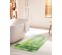 Коврик для ванной комнаты и туалета противоскользящий JOYARTY "Росток бамбука" 60х100 см bath_38878_60x100