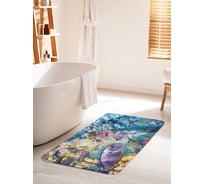 Коврик для ванной комнаты и туалета противоскользящий JOYARTY "Морская архитектура" 60х100 см bath_9246_60x100