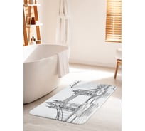 Коврик для ванной комнаты и туалета противоскользящий JOYARTY "Тауэрский мост рядом" 60х100 см bath_9399_60x100