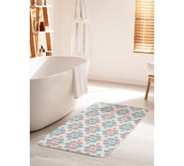 Коврик для ванной комнаты и туалета противоскользящий JOYARTY "Классический орнамент" 60х100 см bath_10195_60x100