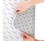 Коврик для ванной комнаты и туалета противоскользящий JOYARTY "Коса с цветами" 60х100 см bath_19081_60x100 4