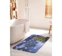 Коврик для ванной комнаты и туалета противоскользящий JOYARTY "Лесная красавица" 60х100 см bath_21448_60x100