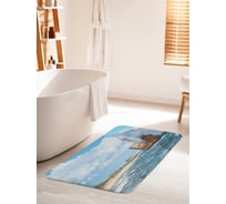 Коврик для ванной комнаты и туалета противоскользящий JOYARTY "Старый корабль" 60х100 см bath_20548_60x100