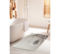 Коврик для ванной комнаты и туалета противоскользящий JOYARTY "Камень в песке" 60х100 см bath_21852_60x100