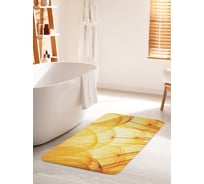 Коврик для ванной комнаты и туалета противоскользящий JOYARTY "Купол из одуванчиков" 60х100 см bath_21901_60x100
