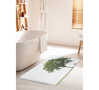 Коврик для ванной комнаты и туалета противоскользящий JOYARTY "Легко думать" 60х100 см bath_17639_60x100