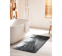 Коврик для ванной комнаты и туалета противоскользящий JOYARTY "Еловый бор" 60х100 см bath_16095_60x100