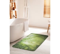 Коврик для ванной комнаты и туалета противоскользящий JOYARTY "Тропический день" 60х100 см bath_19331_60x100