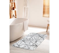 Коврик для ванной комнаты и туалета противоскользящий JOYARTY "Ветвистое небо" 60х100 см bath_17952_60x100