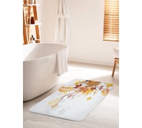 Коврик для ванной комнаты и туалета противоскользящий JOYARTY "Ягоды леса" 60х100 см bath_18834_60x100