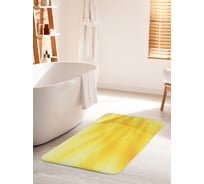 Коврик для ванной комнаты и туалета противоскользящий JOYARTY "Солнечная декорация" 60х100 см bath_13429_60x100