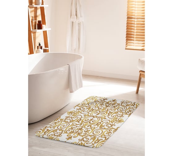 Коврик для ванной комнаты и туалета противоскользящий JOYARTY "Осенняя прелесть" 60х100 см bath_14041_60x100 1