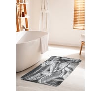 Коврик для ванной комнаты и туалета противоскользящий JOYARTY "Читающий мудрец" 60х100 см bath_14870_60x100