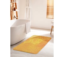 Коврик для ванной комнаты и туалета противоскользящий JOYARTY "Яркий цветочный узор" 60х100 см bath_16085_60x100