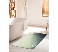 Коврик для ванной комнаты и туалета противоскользящий JOYARTY "Гора, покрытая лесом" 60х100 см bath_15836_60x100