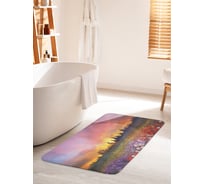 Коврик для ванной комнаты и туалета противоскользящий JOYARTY "Долина весны" 60х100 см bath_9184_60x100
