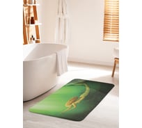 Коврик для ванной комнаты и туалета противоскользящий JOYARTY "Русалка на дне" 60х100 см bath_9103_60x100