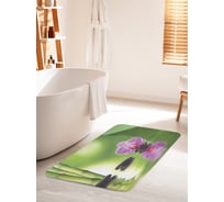 Коврик для ванной комнаты и туалета противоскользящий JOYARTY "Плывущие камни" 60х100 см bath_12501_60x100