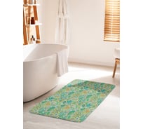 Коврик для ванной комнаты и туалета противоскользящий JOYARTY "Клад на дне океана" 60х100 см bath_12514_60x100