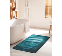 Коврик для ванной комнаты и туалета противоскользящий JOYARTY "Лесное путешествие" 60х100 см bath_12889_60x100