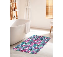 Коврик для ванной комнаты и туалета противоскользящий JOYARTY "Праздничное конфетти" 60х100 см bath_274841_60x100