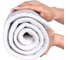 Коврик для ванной комнаты и туалета противоскользящий JOYARTY "Пиксели ромашки" 60х100 см bath_423886_60x100 3