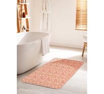 Коврик для ванной комнаты и туалета противоскользящий JOYARTY "Морские моллюски" 60х100 см bath_65942_60x100