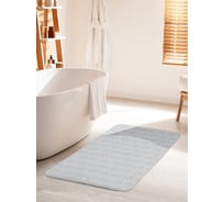 Коврик для ванной комнаты и туалета противоскользящий JOYARTY "Психоделия ромбов" 60х100 см bath_82231_60x100