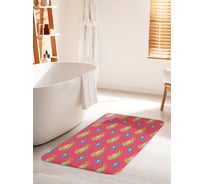 Коврик для ванной комнаты и туалета противоскользящий JOYARTY "Яркий толстячок" 60х100 см bath_423743_60x100