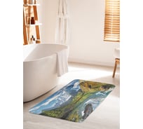 Коврик для ванной комнаты и туалета противоскользящий JOYARTY "В поисках озера" 60х100 см bath_378818_60x100