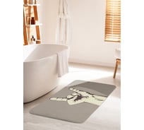 Коврик для ванной комнаты и туалета противоскользящий JOYARTY "Жест JOYARTY "коза"" 60х100 см bath_51695_60x100