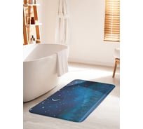 Коврик для ванной комнаты и туалета противоскользящий JOYARTY "Звездное небо в горах" 60х100 см bath_95746_60x100