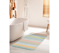 Коврик для ванной комнаты и туалета противоскользящий JOYARTY "Цветное разноголосье" 60х100 см bath_54124_60x100