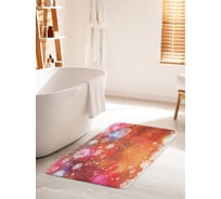 Коврик для ванной комнаты и туалета противоскользящий JOYARTY "Снежный туман" 60х100 см bath_378744_60x100