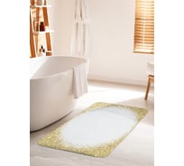 Коврик для ванной комнаты и туалета противоскользящий JOYARTY "Золотая пыль" 60х100 см bath_290625_60x100