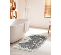 Коврик для ванной комнаты и туалета противоскользящий JOYARTY "Гитара с крыльями" 60х100 см bath_51693_60x100