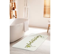 Коврик для ванной комнаты и туалета противоскользящий JOYARTY "Лягушки на палке" 60х100 см bath_87526_60x100