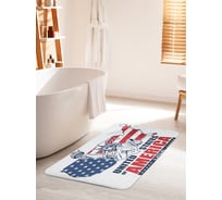 Коврик для ванной комнаты и туалета противоскользящий JOYARTY "Символ Америки" 60х100 см bath_84285_60x100