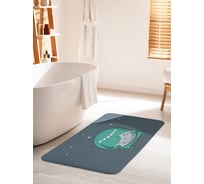 Коврик для ванной комнаты и туалета противоскользящий JOYARTY "Монстрик с печеньем" 60х100 см bath_80681_60x100
