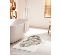 Коврик для ванной комнаты и туалета противоскользящий JOYARTY "Любовь котиков" 60х100 см bath_52746_60x100