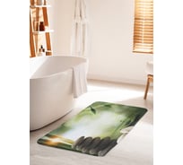 Коврик для ванной комнаты и туалета противоскользящий JOYARTY "Утренний релакс" 60х100 см bath_32161_60x100