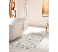 Коврик для ванной комнаты и туалета противоскользящий JOYARTY "Альпаки" 60х100 см bath_53946_60x100