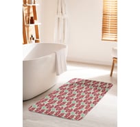 Коврик для ванной комнаты и туалета противоскользящий JOYARTY "Полотно маков" 60х100 см bath_65548_60x100