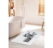 Коврик для ванной комнаты и туалета противоскользящий JOYARTY "Стремительный хоккей" 60х100 см bath_54235_60x100