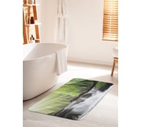 Коврик для ванной комнаты и туалета противоскользящий JOYARTY "Безудержная река" 60х100 см bath_21802_60x100