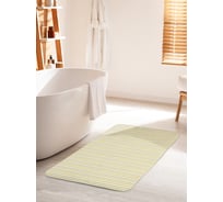 Коврик для ванной комнаты и туалета противоскользящий JOYARTY "Спокойные полоски" 60х100 см bath_31723_60x100