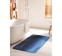 Коврик для ванной комнаты и туалета противоскользящий JOYARTY "Звездное небо" 60х100 см bath_35654_60x100