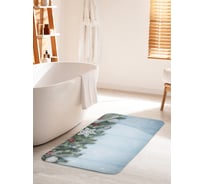 Коврик для ванной комнаты и туалета противоскользящий JOYARTY "Праздничный холод" 60х100 см bath_21502_60x100