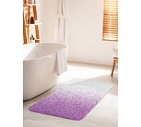Коврик для ванной комнаты и туалета противоскользящий JOYARTY "Цветное рассеивание" 60х100 см bath_22134_60x100
