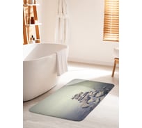 Коврик для ванной комнаты и туалета противоскользящий JOYARTY "Каменная дорога" 60х100 см bath_29219_60x100